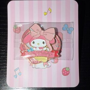 My Melody Pink Enamel Pin